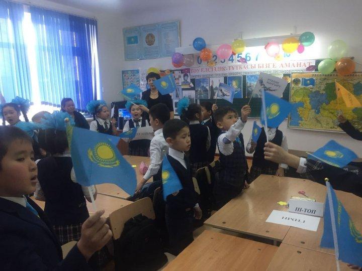 Тәуелсіздік - тұтқасы бизге аманат атты ашық тәрбие сағаты 2 "А" сыныбы сынып жетекшісі Қайнарбекова А.Б.