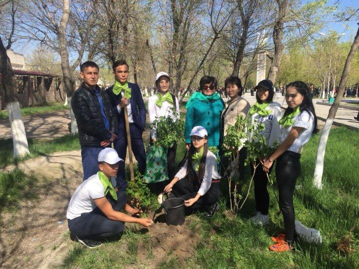 Қалалық "Атадан мал қалғанша, тал қалсын" түлектер акциясына 