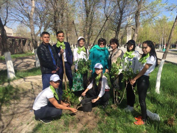 Қалалық "Атадан мал қалғанша, тал қалсын" түлектер акциясына 
