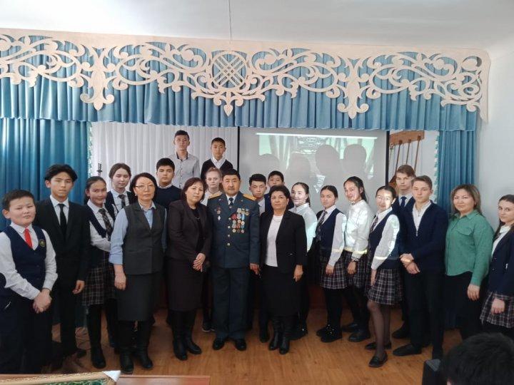 Ауған соғысы ардагерімен кездесу