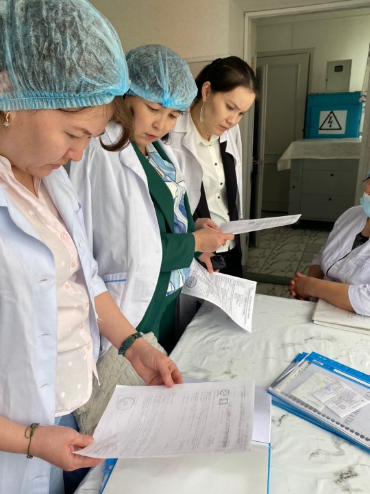 19.03.2024ж. бракераж комиссиясының асхана жұмысын тексеруі