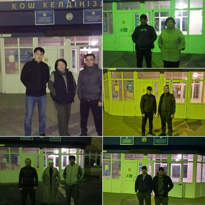 Еріктілер тобымен бірге рейдтік іс-шаралар ұйымдастыру «Түнгі қаладағы балалар»